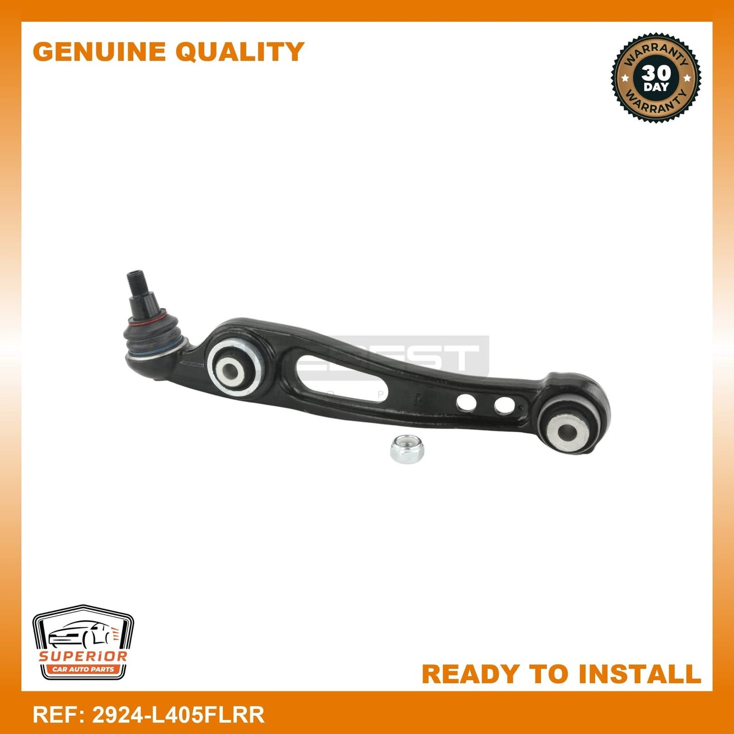 FEBEST Land Rover Suspension Arm Lower Front Axle Right 2924-L405FLRR