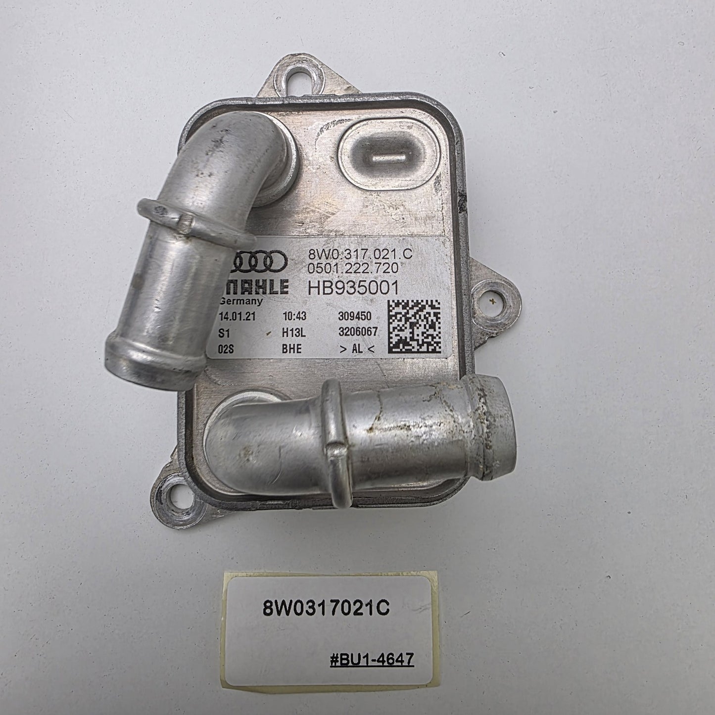 2018-2023 Audi RS5 Sportback Auto Trans Oil Cooler Control Valve 8W0317021C
