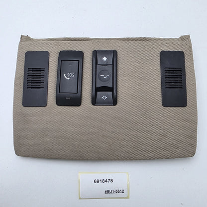 2006 BMW M6 SOS Emergency Call Push Button Switch 6918478