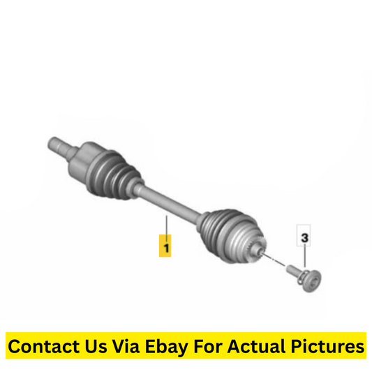 2016 Mini Cooper Clubman Right Output Shaft Used OEM 31605A2E014