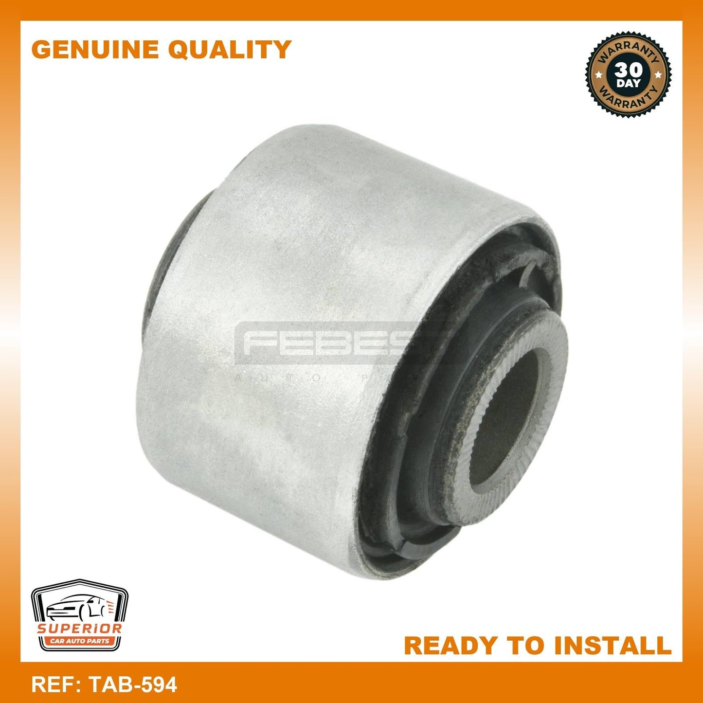 Febest TOYOTA 48705-30120 Rear Transverse Rod Bushing TAB-594