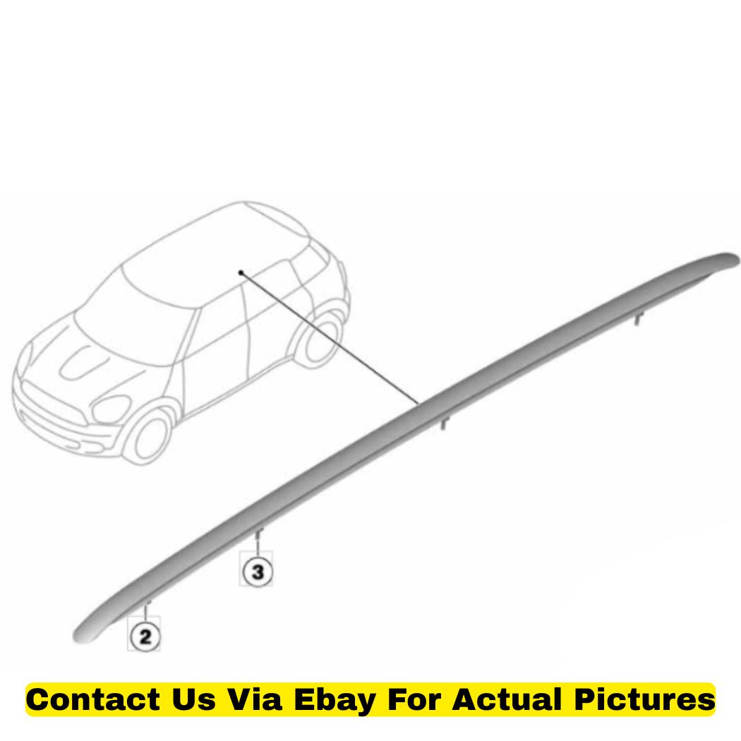 2012 Mini Cooper Countryman Left Roof Rail Used 51139800926