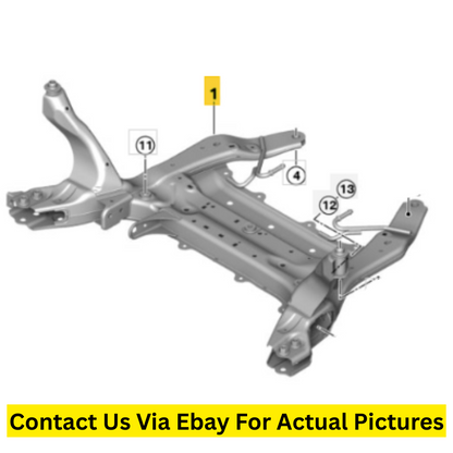 2016 Mini Cooper Clubman Front Axle Support Used OEM 31116872729