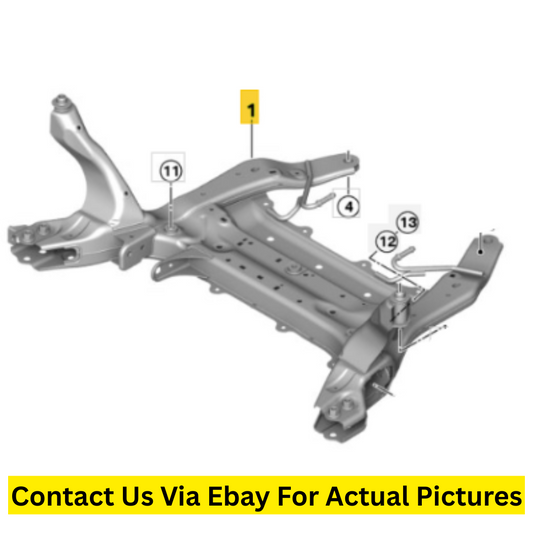 2016 Mini Cooper Clubman Front Axle Support Used OEM 31116872729