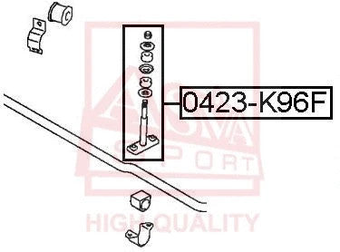 FEBEST MITSUBISHI Front Stabilizer Link 0423-K96F