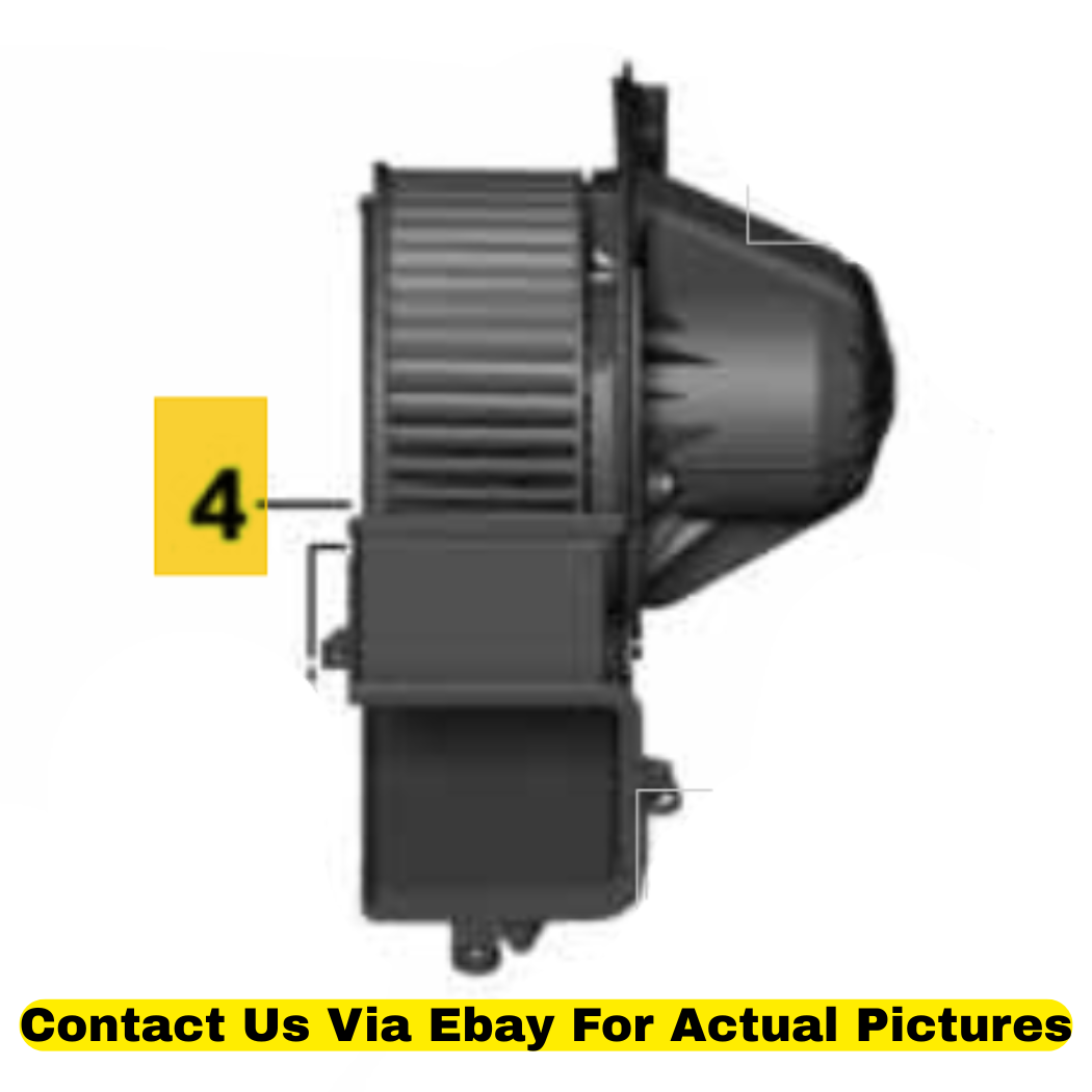 2012 BMW X6 HVAC Blower Unit Used OEM 64119245849