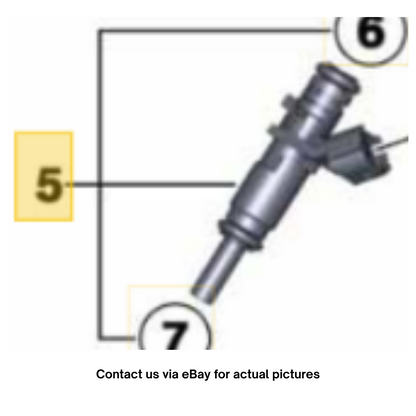 2012 Mini Cooper Fuel Injector Used OEM 13537528176