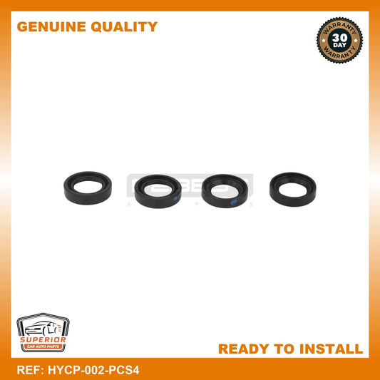 Febest Seal Ring, Spark Plug Tube Kit HYCP-002-PCS4
