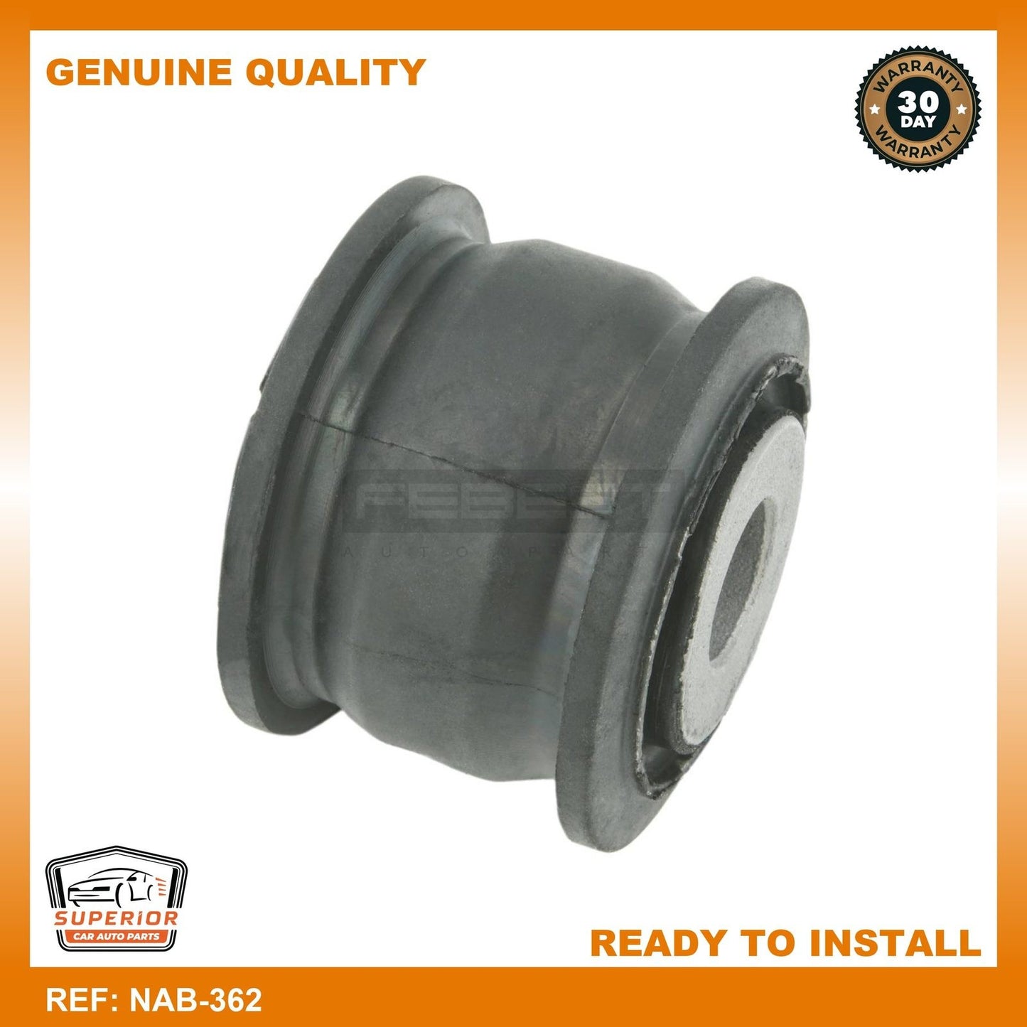 Febest 2015-2018 Audi Q3 Front Shock Absorber Bushing NAB-362