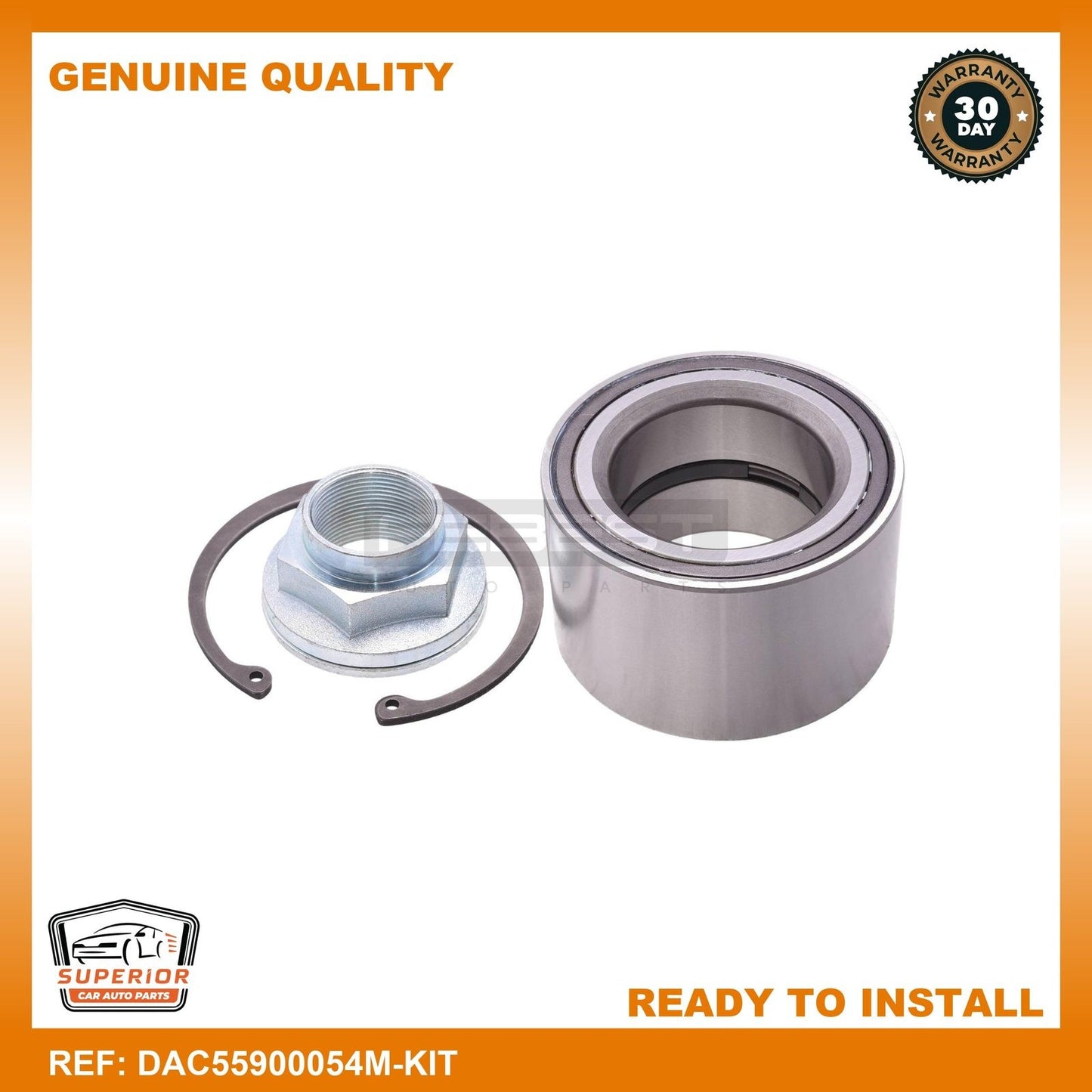 Febest Front Wheel Bearing Repair Kit DAC55900054M-KIT