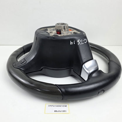 2010-2016 Porsche Cayenne Carbon Multifunction Steering Wheel 7PP419091CM