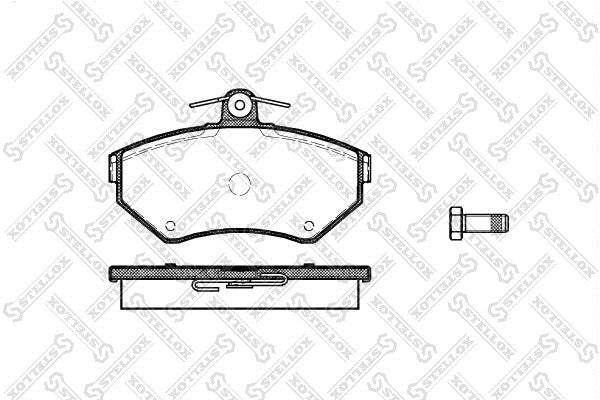 STELLOX VW Brake pad set - 1H0698151N