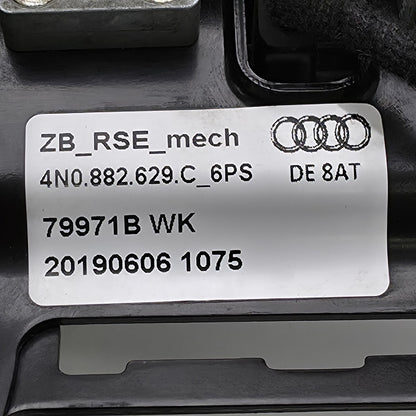 2019-2021 Audi A8 Video Monitor Bracket 4N0882629C