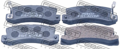 FEBEST 1990-1991 Lexus ES250 Brake Pad Set 0101-ACV35R