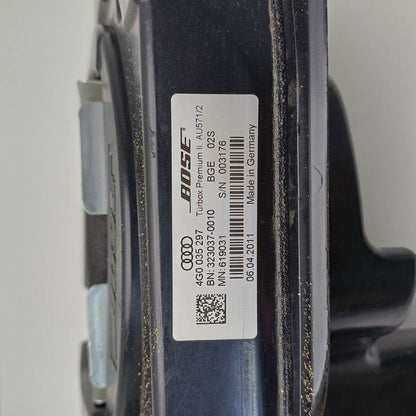 2012-2018 Audi A6 Front Door Speaker 4G0035297