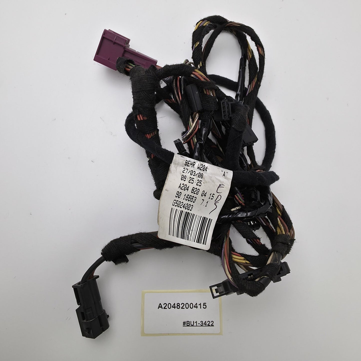 2007-2014 Mercedes-Benz W204 Electrical Line A2048200415