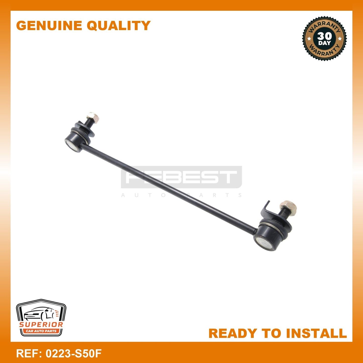 FEBEST NISSAN Front Stabilizer Link 0223-S50F