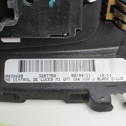 2010-2016 Cadillac SRX Front Dash Headlight Control Switch Trim 15894273