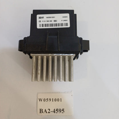 2014 Maserati Quattroporte Blower Motor Resistor W0591001