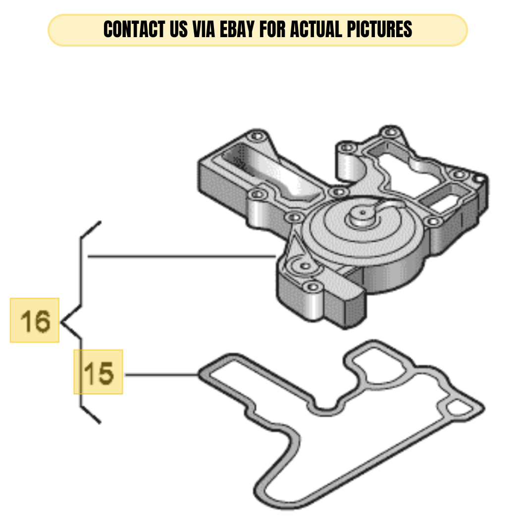 2012 Audi A4 2.0T Oil Separator/PCV Valve Used OEM 06H103495AC