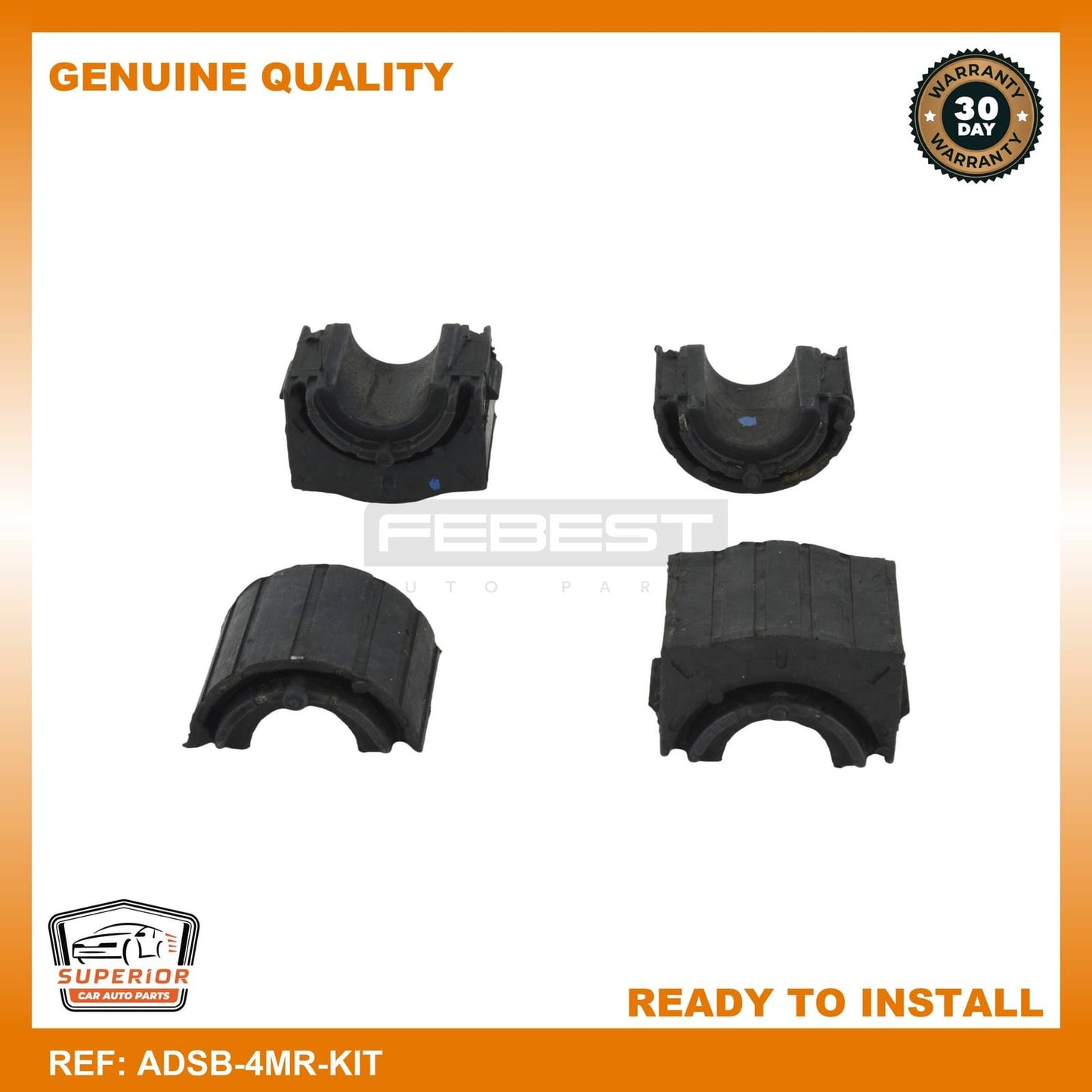 Febest Rear Stabilizer Bar Bush Kit ADSB-4MR-KIT