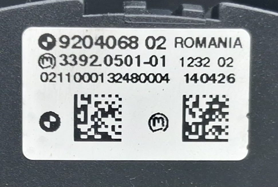 2013-2016 BMW F06 Headlight Switch 920406802