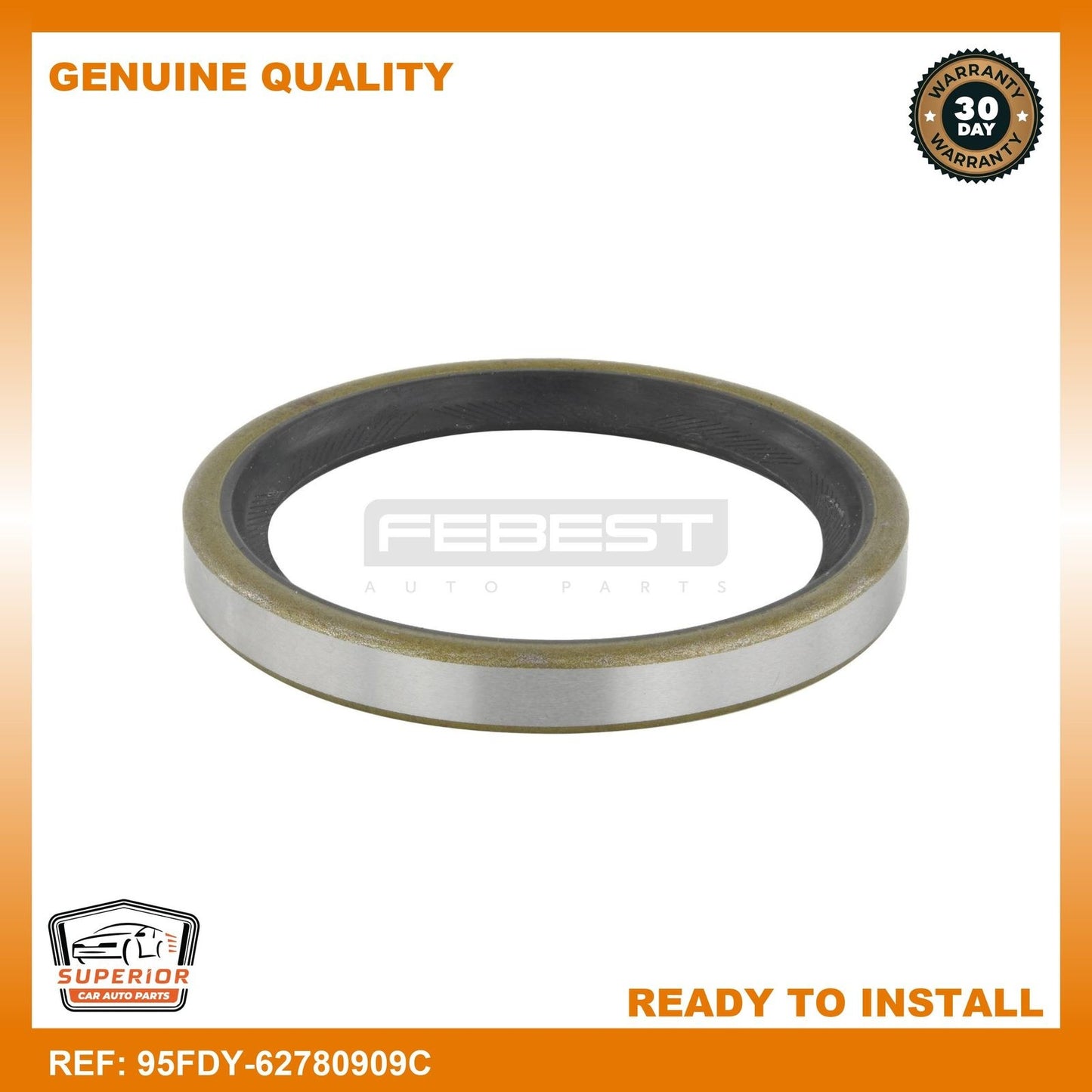 FEBEST 2012 Toyota Tundra Oil Seal Rear Hub 95FDY-62780909C