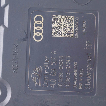 2007-2008 Audi Q7 Anti Lock ABS Brake Pump Assembly 4L0614517A