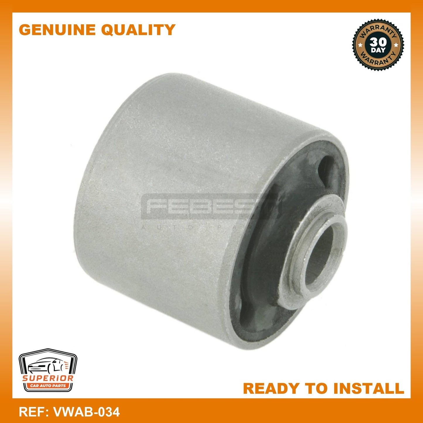 Febest Rear Engine Mount Bushing VWAB-034