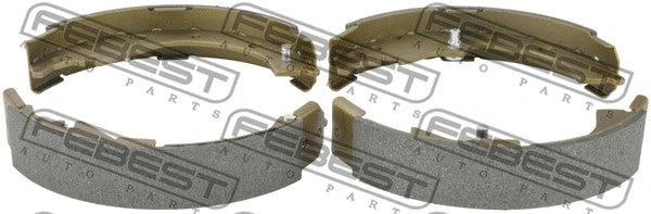 FEBEST 1988-1991 Toyota Camry Shoe Kit, Rear Brake 0102-ACA20R