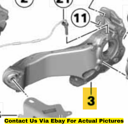 2012 Mini Cooper Countryman Rear Left Trailing Arm Used OEM 33329805657