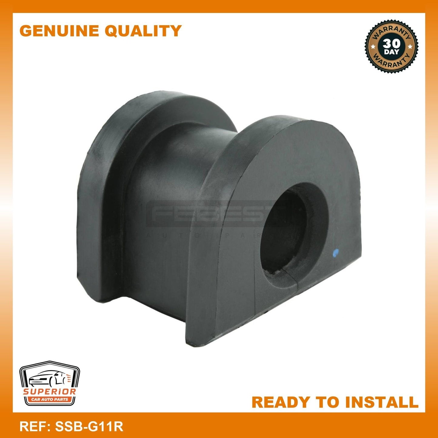 FEBEST 2000-2007 Subaru Impreza Rear Stabilizer Bushing SSB-G11R