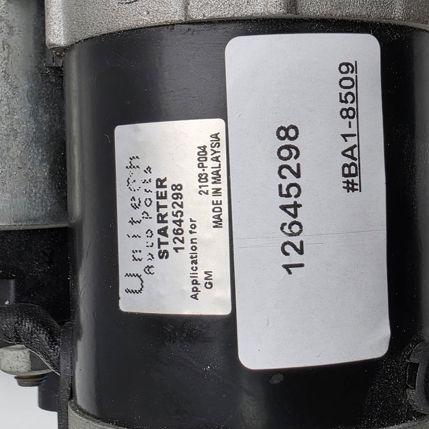 2005-2020 Cadillac SRX Starter 12645298