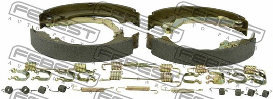 FEBEST Land Rover Shoe Kit, Rear Brake 2902-DIVR