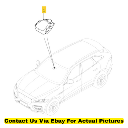 2018 Jaguar F-Pace Rain & Light Sensor Module Used OEM C2D50935