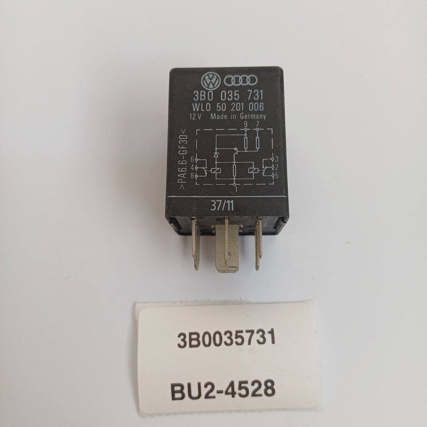 2011-2012 Bentley Continental GTC Radio Transceiver Relay Module 3B0035731
