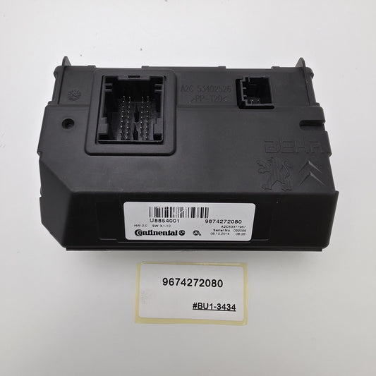 2015-2018 DS DS5 Climate control unit 9674272080