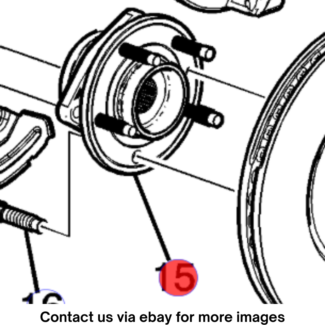 2018 Cadillac CTS Front Wheel Hub Assembly Used OEM 13512895