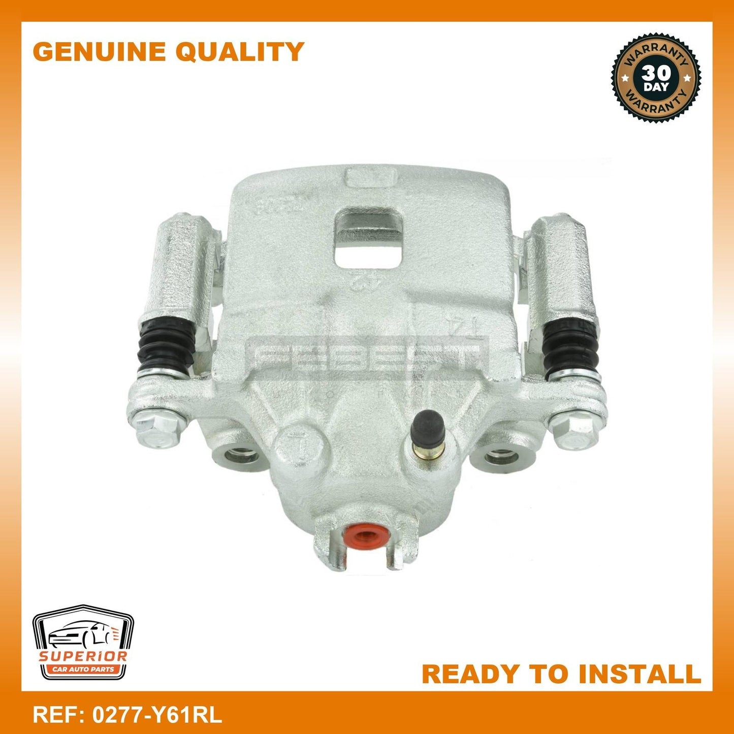 FEBEST NISSAN Rear Left Brake Caliper Assembly 0277-Y61RL