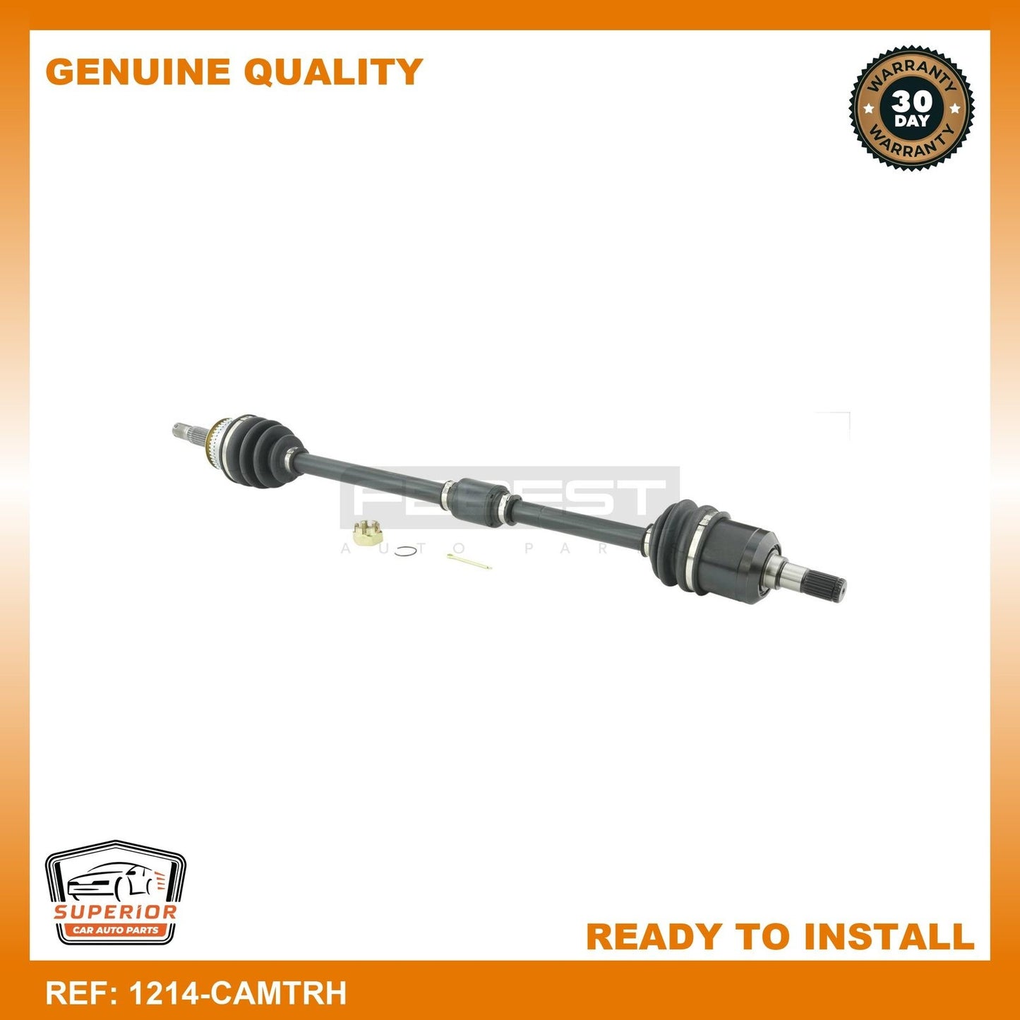 FEBEST 2000-2007 Hyundai Elantra Front Cv Axle Shaft Right 1214-CAMTRH