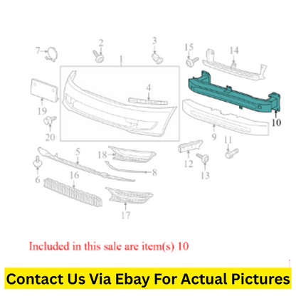2014 Volkswagen Passat Bumper Impact Bar Used OEM 561807109