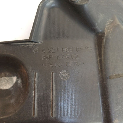 2005-2013 Mercedes-Benz S-Class Front Right Fender Upper Trim A2218890425