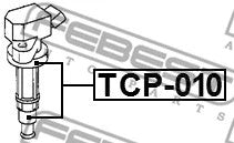 FEBEST 2005-2021 Lexus CT200h Ignition Coil Tip TCP-010
