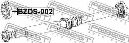 FEBEST MERCEDES BENZ Drive Shaft Coupling - BZDS-002