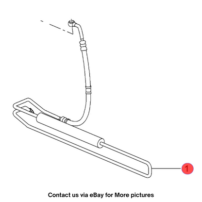 2010 Chevrolet Cruze Power Steering Cooler Hose Assembly Used OEM 13301825