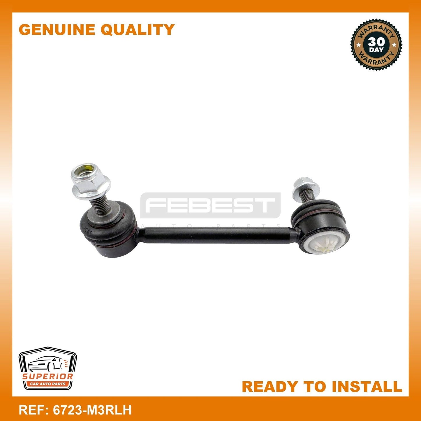 FEBEST Tesla Motors Rear Left Stabilizer Link 6723-M3RLH