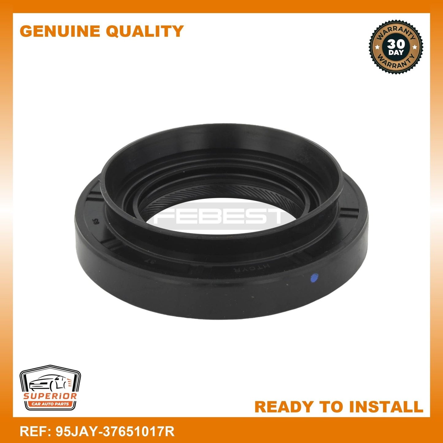 FEBEST 2010-2014 Hyundai Accent Drive Shaft Oil Seal 95JAY-37651017R
