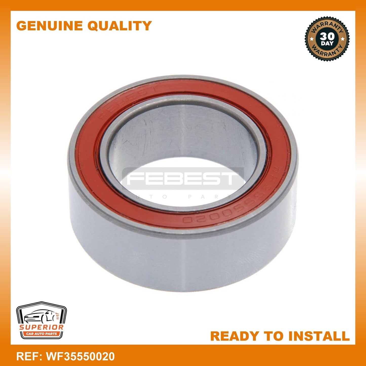 FEBEST 2007 Ford Mondeo Air Conditioner Bearing WF35550020