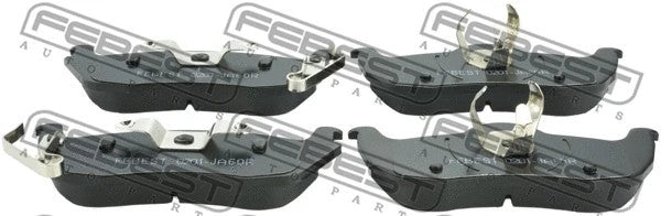 Febest Brake Pad Set Disc Brake Rear 0201-JA60R