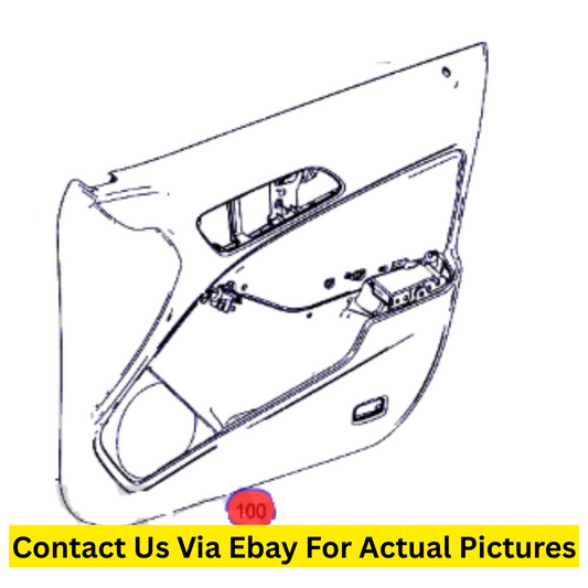 2014 Mercedes‑Benz CLA250 Right Door Trim Panel Used OEM A11772038628G72